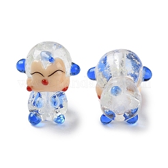 Luminous Handmade Lampwork Beads Strands&nbsp;LAMP-Z007-03F