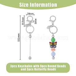 DIY Keychain Making Kit&nbsp;DIY-FH0005-87
