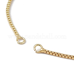 Brass Box Chains Slider Bracelet Makings&nbsp;KK-E068-VD012-2