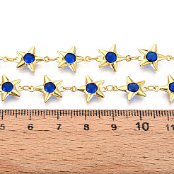 Brass Star Link Chains&nbsp;CHC-N023-07D-G
