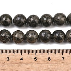 Natural Pyrite Beads Strands&nbsp;G-P303-01-8mm-16