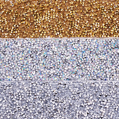Glitter Resin Hotfix Rhinestone(Hot Melt Adhesive On The Back)&nbsp;OCOR-TA0002-02-40mm