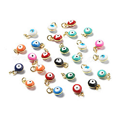 26Pcs Brass Enamel Charms&nbsp;KK-FS0001-70