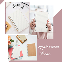 10Pcs Paper Spiral Notebooks&nbsp;AJEW-GO0002-88
