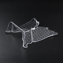 Transparent Acrylic Earring Display Stands&nbsp;EDIS-WH0016-042