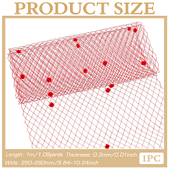Polyester Bridal Veils&nbsp;DIY-WH0622-071C