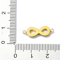 Ion Plating(IP) 304 Stainless Steel Crystal Rhinestone Connector Charms&nbsp;STAS-Z065-01G