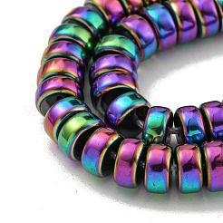 Electroplated Synthetic Non-magnetic Hematite Beads Strands&nbsp;G-K361-A06-03