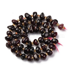Natural Garnet Beads Strands&nbsp;G-RM250109-A2
