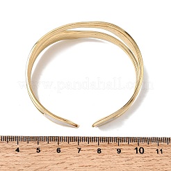 304 Stainless Steel Cuff Bangles&nbsp;BJEW-H635-05G