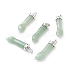 Natural Gemstone Pendants&nbsp;G-K322-01
