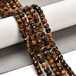 Natural Tiger Eye Beads Strands&nbsp;X-G-B107-B02-02