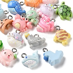 Ocean Series Opaque Resin Pendants&nbsp;RE-K001-01