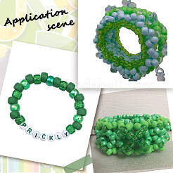 800Pcs Saint Patrick's Day Themed Acrylic & Plastic Bead Sets&nbsp;OACR-SP0001-47