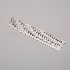 Tarnish Resistant Stainless Steel Diamond Drawing Ruler Dot Drill Tool&nbsp;X-TOOL-WH0121-13