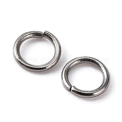 Tarnish Resistant 304 Stainless Steel Open Jump Rings&nbsp;STAS-Q186-02-4x0.6mm
