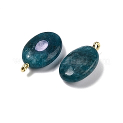 Natural Apatite & Cubic Zirconia Pendants&nbsp;X-G-Z076-01G-09