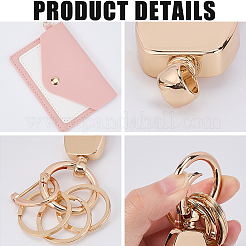 Rectangle Imitation Leather Coin Bags for Women&nbsp;AJEW-WH20046-02B