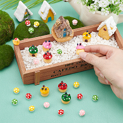 24Pcs 2 Style Resin Display Ornaments&nbsp;DJEW-FH0001-06