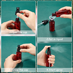 Empty Portable Plastic Spray Bottles&nbsp;AJEW-GF0009-72B-02