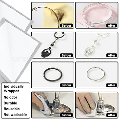 2Pcs 4 Layers Silver Polishing Cloth&nbsp;TOOL-BBC0001-03B