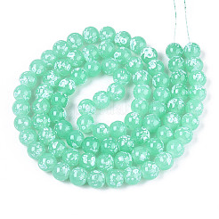 Baking Paint Glass Beads&nbsp;X1-DGLA-N015-10mm-07