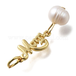 Brass Pendants&nbsp;KK-B132-06G