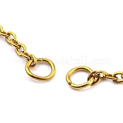 304 Stainless Steel Cable Chains Bracelet Making&nbsp;AJEW-P119-02G