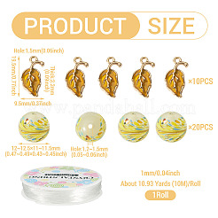 DIY Stretch Bracelet Making Kits&nbsp;DIY-TA0014-46
