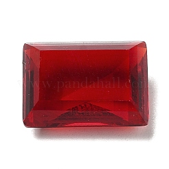 Pointed Back Glass Rhinestone Cabochons&nbsp;GLAA-B012-35