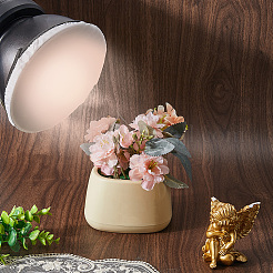 Round Cloth Photography Lamp Cover&nbsp;DIY-WH020079-025A
