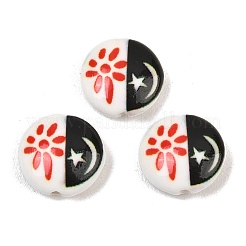 Printed Handmade Porcelain Beads&nbsp;PR-CBA938E-02A