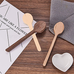Wood Carving Spoon&nbsp;AJEW-GF0001-40
