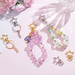 DIY Keychain Findings Kits&nbsp;DIY-SP0006-95A