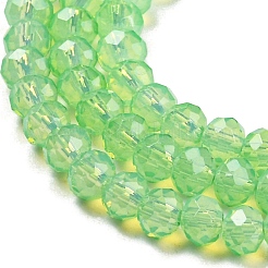 Baking Paint Transparent Glass Beads Strands&nbsp;DGLA-A034-J2mm-B09