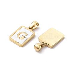 Ion Plating(IP) 304 Stainless Steel Pave Shell Pendants&nbsp;X-STAS-G327-01G-G
