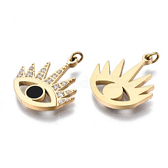 316 Surgical Stainless Steel Enamel Pendants&nbsp;STAS-S116-354G