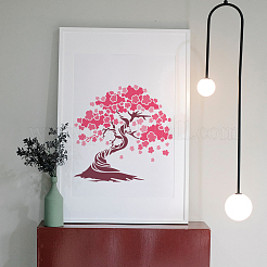 2Pcs 2 Styles PET Hollow Out Drawing Painting Stencils&nbsp;DIY-MA0003-49