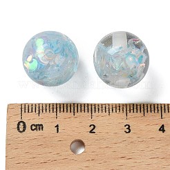 Transparent Resin with Paillette Beads&nbsp;RESI-G110-01A