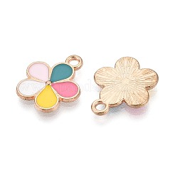 Alloy & Enamel Pendants&nbsp;X-ENAM-T021-45G