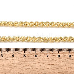 Brass Wheat Chains Necklaces for Women&nbsp;NJEW-B157-21G
