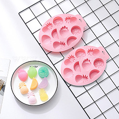 2Pcs Fruit Shape DIY Silicone Molds&nbsp;DIY-CJ0002-05