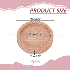Wooden Jewelry Display Trays for Bracelets Necklaces&nbsp;ODIS-WH0086-229