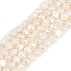 Natural Cultured Freshwater Pearl Beads Strands&nbsp;PEAR-P064-19G-06A