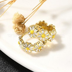 304 Stainless Steel Hoop Earrings for Women&nbsp;EJEW-C096-46G