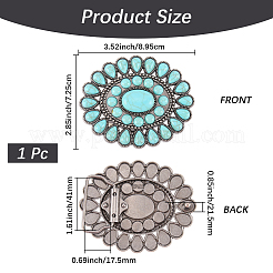 Alloy Belt Buckles&nbsp;FIND-WH20039-007A