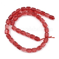 Transparent Glass Beads Strands&nbsp;GL-A001-01A-08