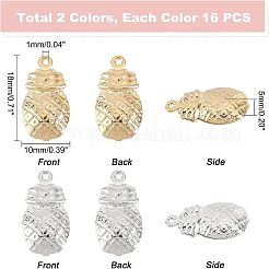 Brass Pendants&nbsp;KK-FH0003-90