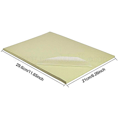 Transparent PET Film Adhesive Paper Sticker&nbsp;AJEW-BC0005-28