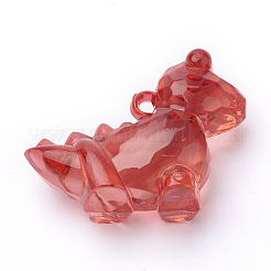 Transparent Acrylic Pendants&nbsp;TACR-T002-08